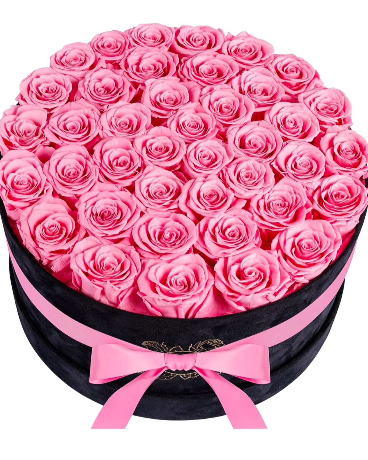 40pc Forever Roses (Pink)