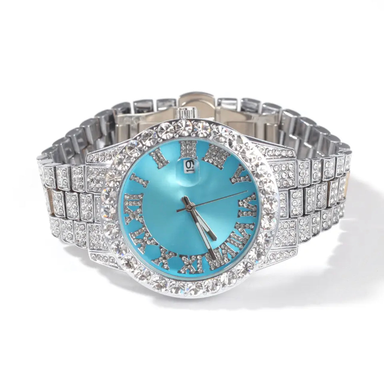 Diamond Lux Watch (Blue)