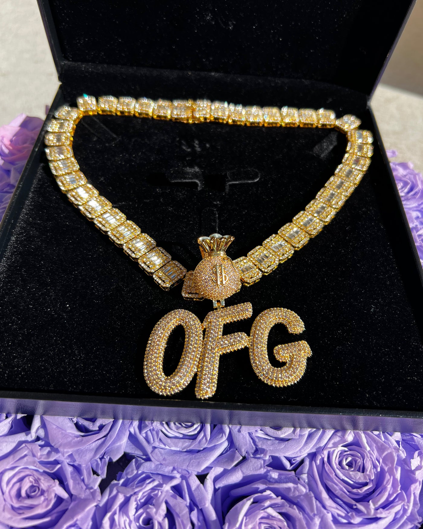 Money Bag Custom Chain