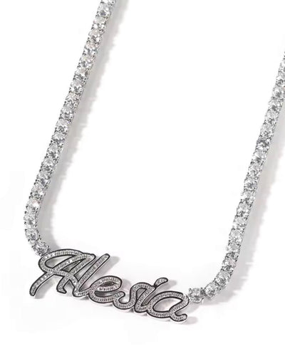 Tennis Chain Custom Necklace