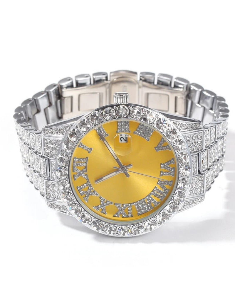 Diamond Lux Watch (Yellow)
