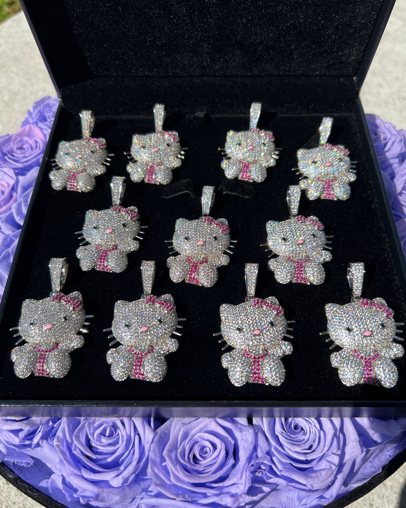 Glisten Kitty Pendant
