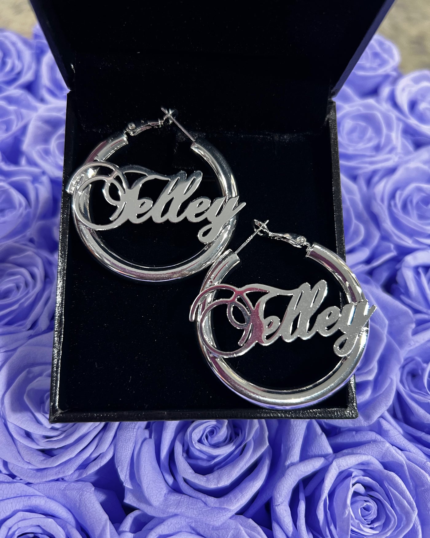 1.5 Inch Celeb Hoop Earrings