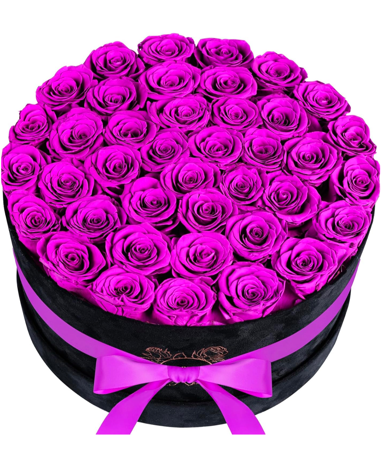 40pc Forever Roses (Hot Pink)