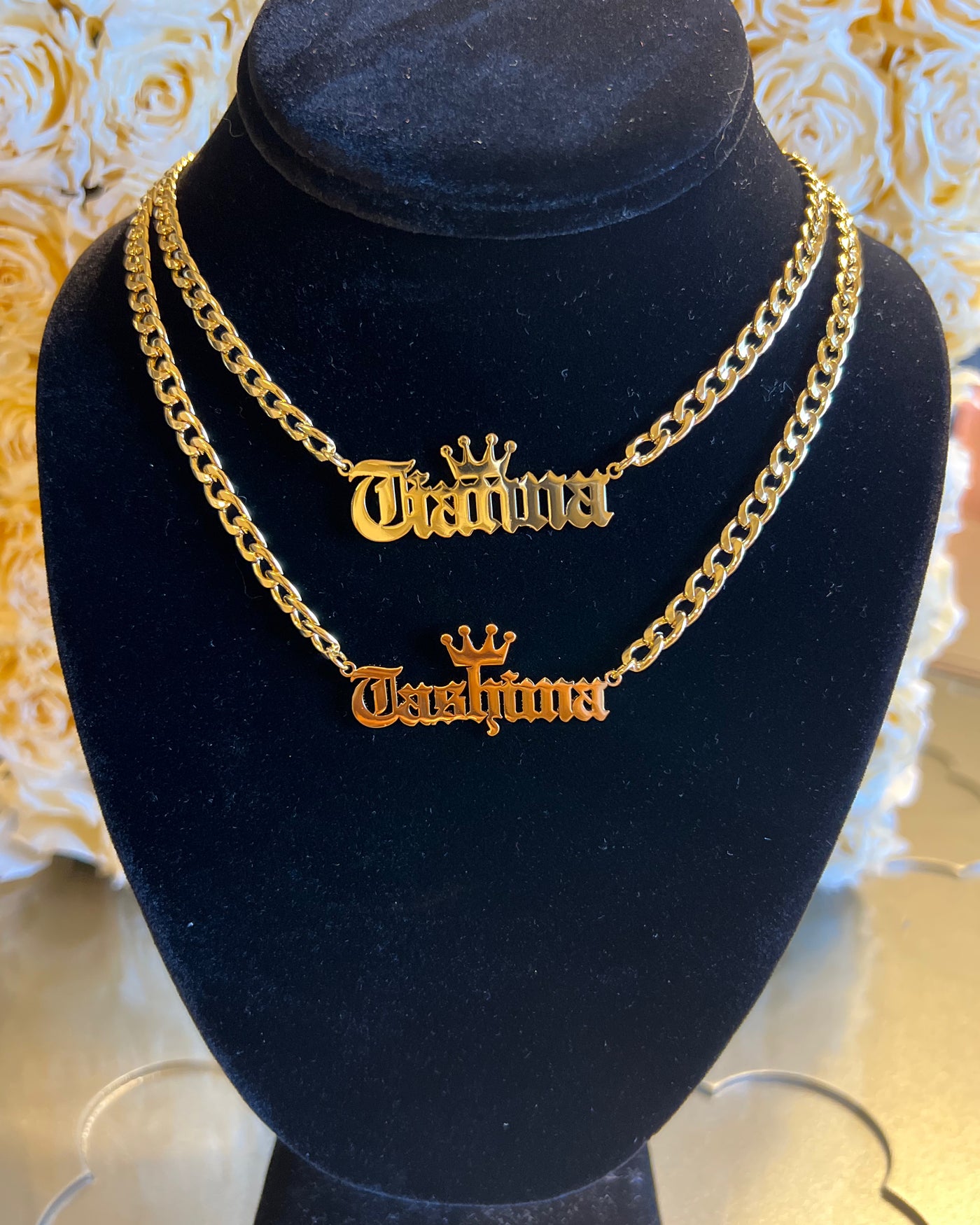 Crown Custom Cuban Necklace