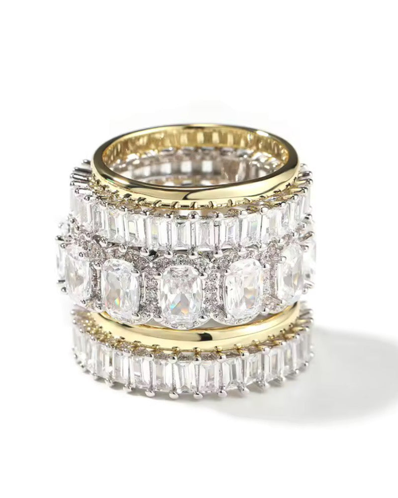 Queen 5pc Ring Set