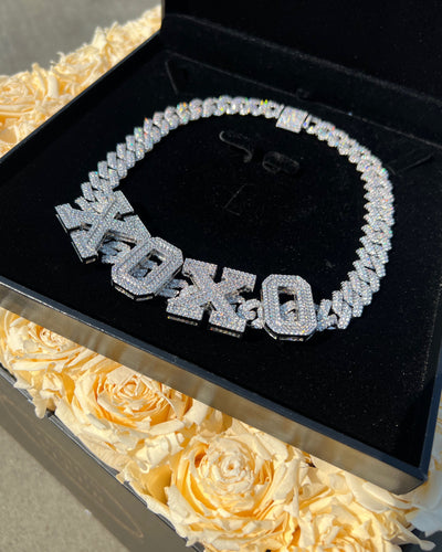 Icy Letter Custom Chain